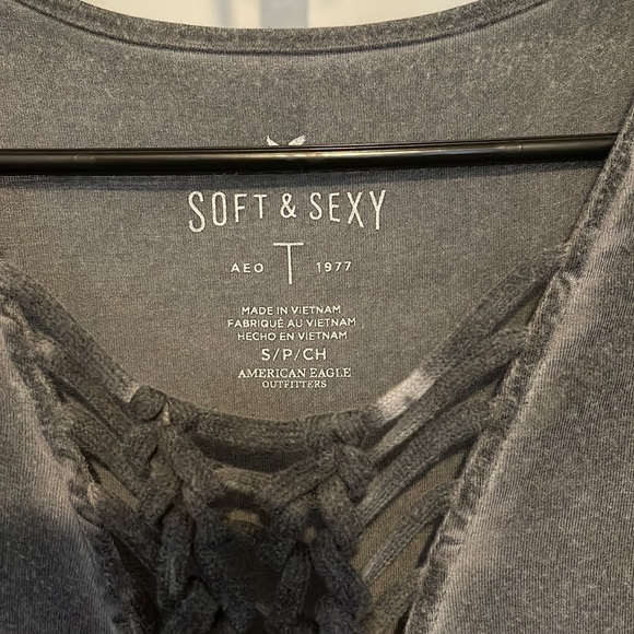 Long sleeve; gray, soft - Picture 2 of 3